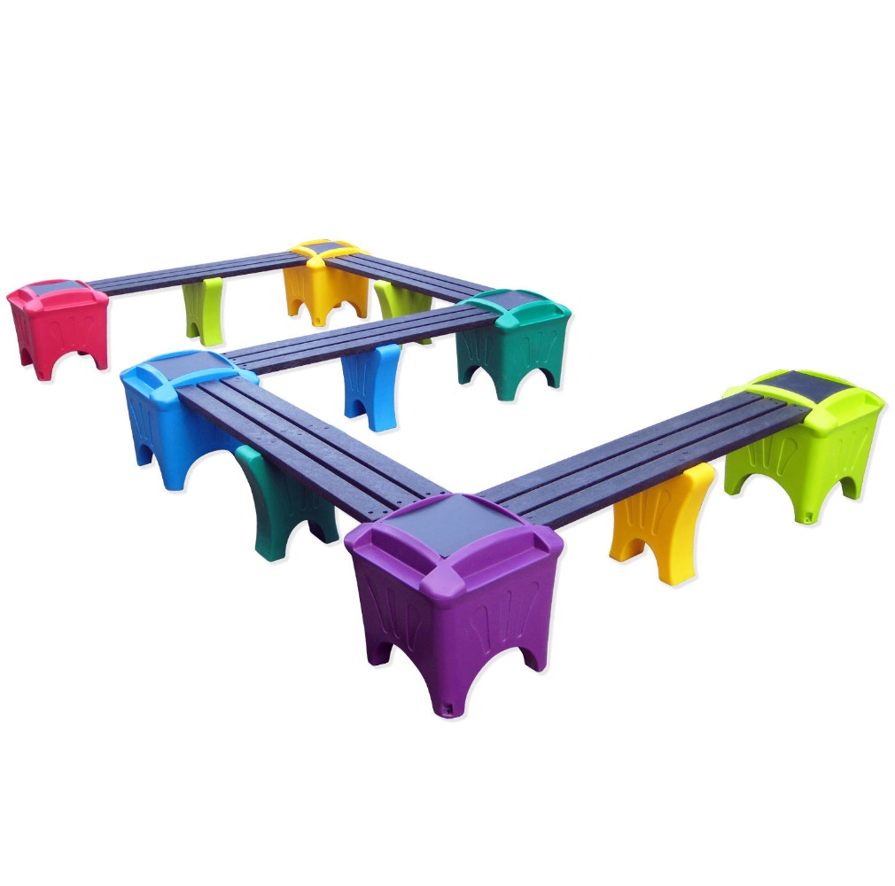 Modular Seating - S Shaped Bench
