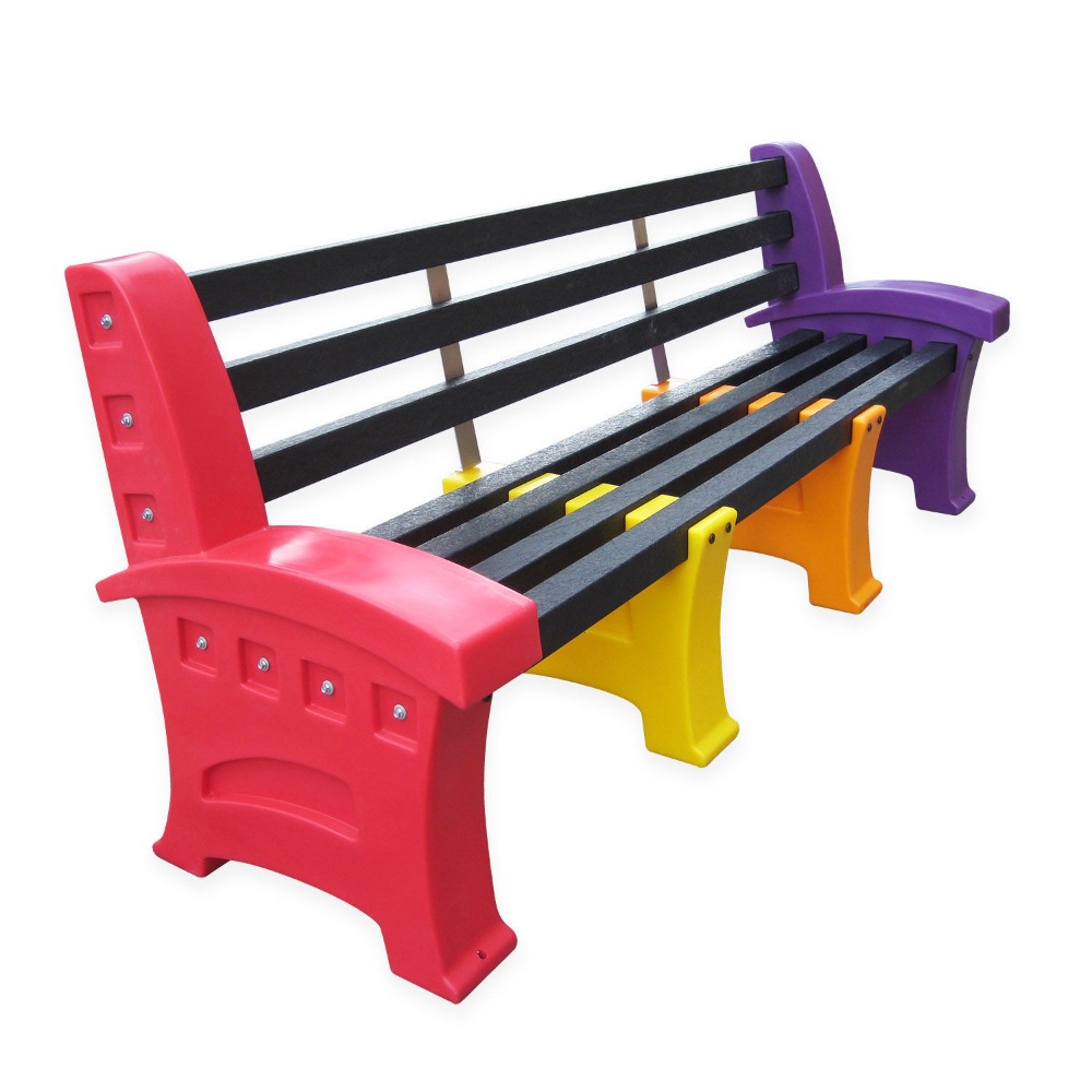 Premier Park Seat - 4 Seater - multi coloured