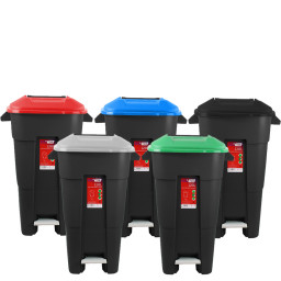 Recycling Station - Pedal Operated Bins