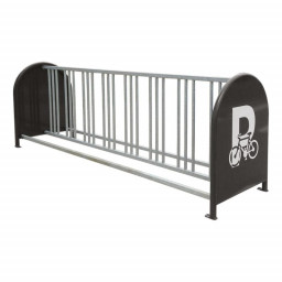 16 Space Bolt Down Cycle Rack