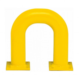 Black Bull Steel Collision Protection Guard - 350 x 375mm - Yellow