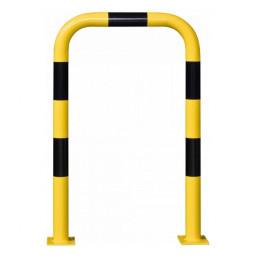 Black Bull Steel Collision Protection Guard - 1200 x 750mm - Yellow and Black