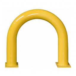 Black Bull Steel XL Collision Protection Guard - 600 x 650mm - Yellow and Black