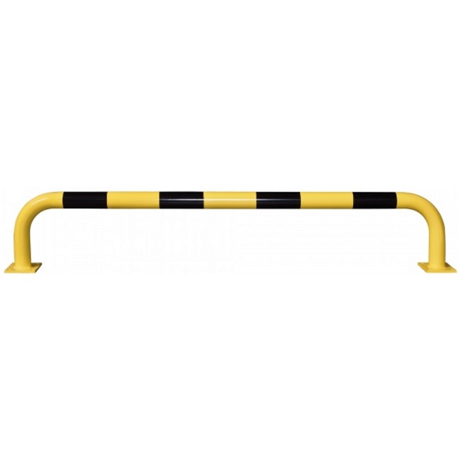 Black Bull Steel Collision Protection Guard - 350 x 2000mm - Yellow and Black