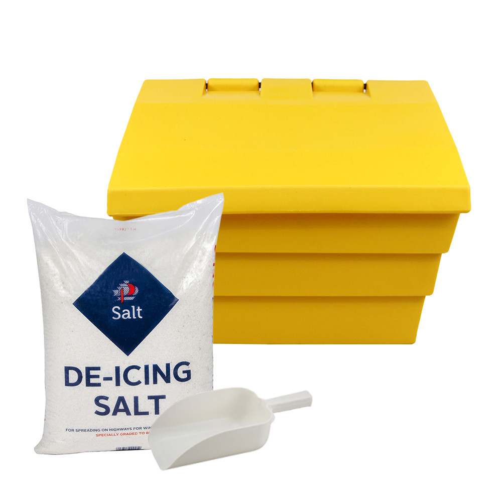 50 Litre Mini Grit Bin Winter Kit