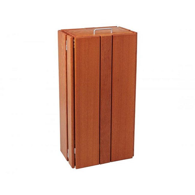 Seville Wooden Litter Bin - 100 Litre