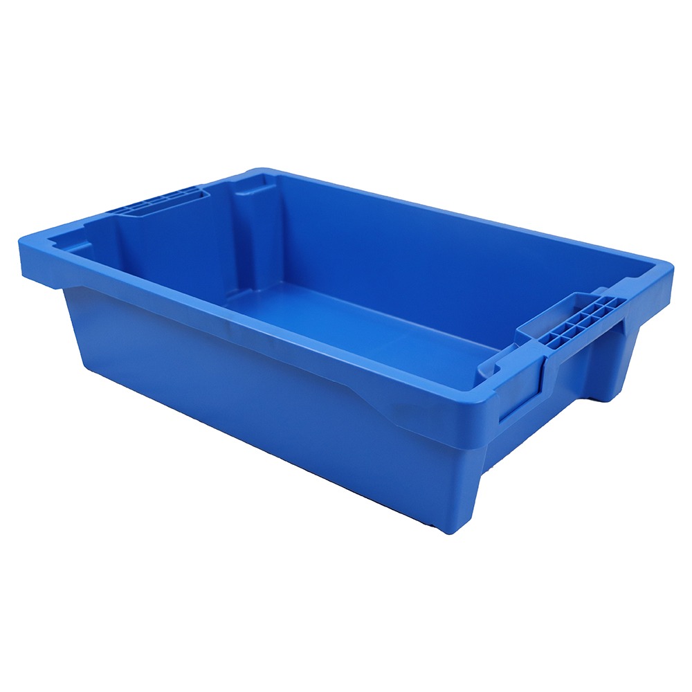 Euro Stacking Container with Optional Lid - 22 Litre - 600 x 400 x 150mm