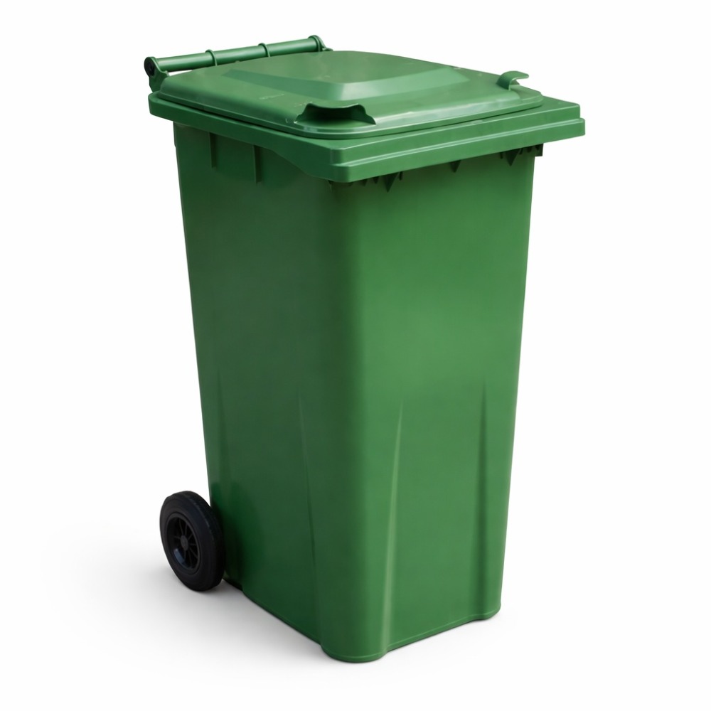 240 Litre UK Standard Wheelie Bin – Multiple Colours
