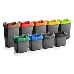Customisable Plastic Waste Bin 30 - 50 Litres