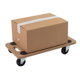 Four Wheeled Wooden Dolly - 150kg Capacity