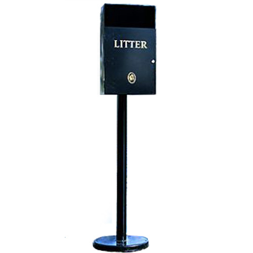 Parade Post Mountable Bin - 30 Litre Capacity