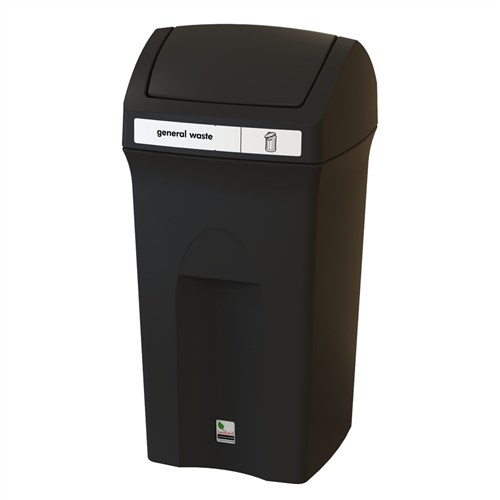 Envirobin Recycling Bin with Flip Top Lid - 100 Litre