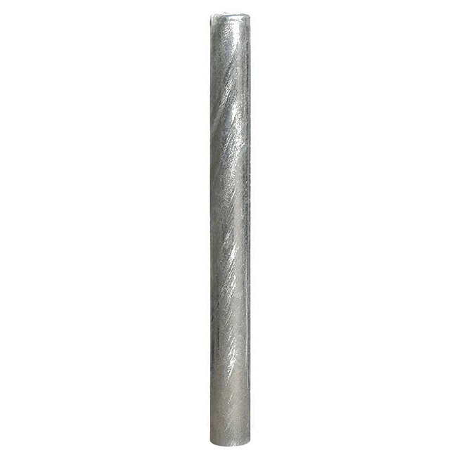 Dome Top Galvanised Steel Bollard