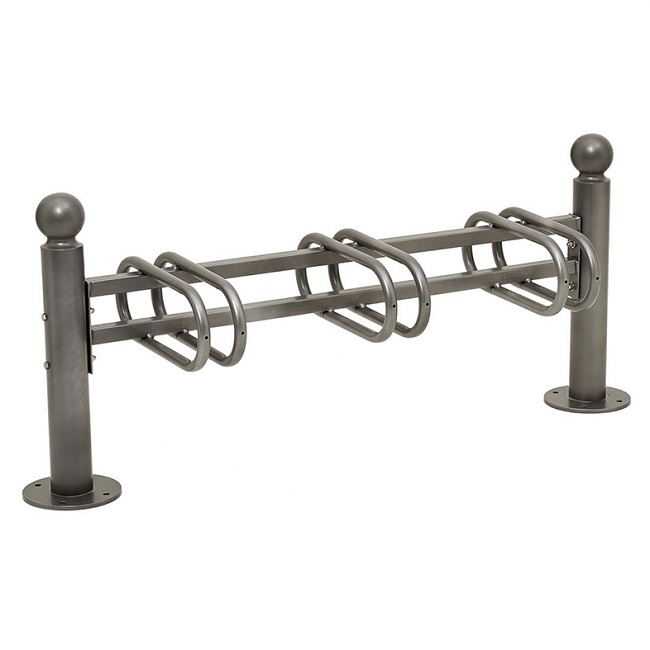 Modular Decorative 3 Space Cycle Rack