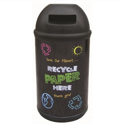 Classic Paper Recycling Bin - 90 Litre