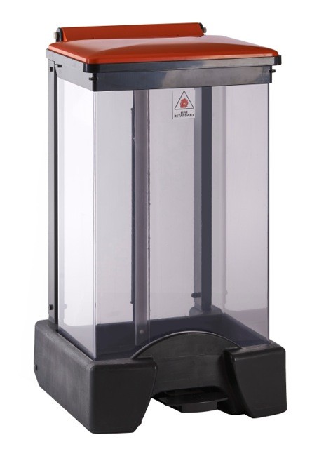 45 Litre Plastic Fire Retardant Clear Body Sackholder