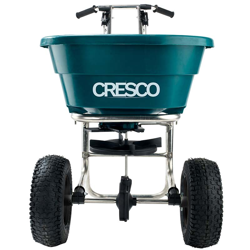 Cresco Professional Salt Spreader - 40 L - Stainless Steel
