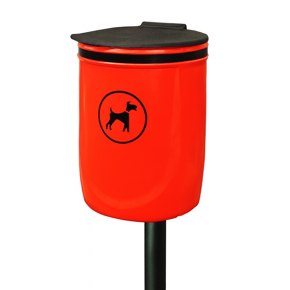 Post Mountable Doggybin Dog Waste Bin 
