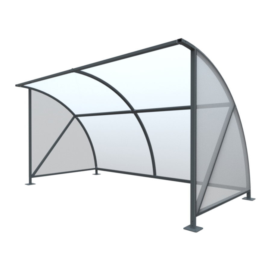 Hennessy Open Modular Bike Shelter
