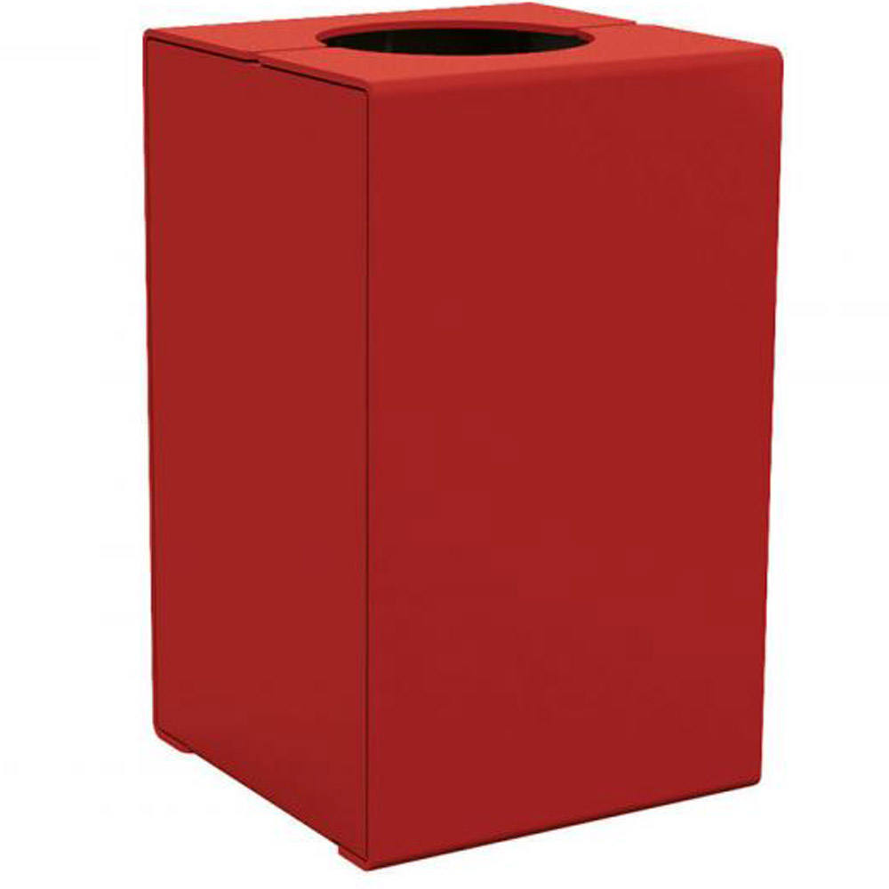 Kube Design Steel Litter Bin - 120 Litre