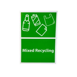 A3 Self Adhesive Bin Signs - Bin Shop