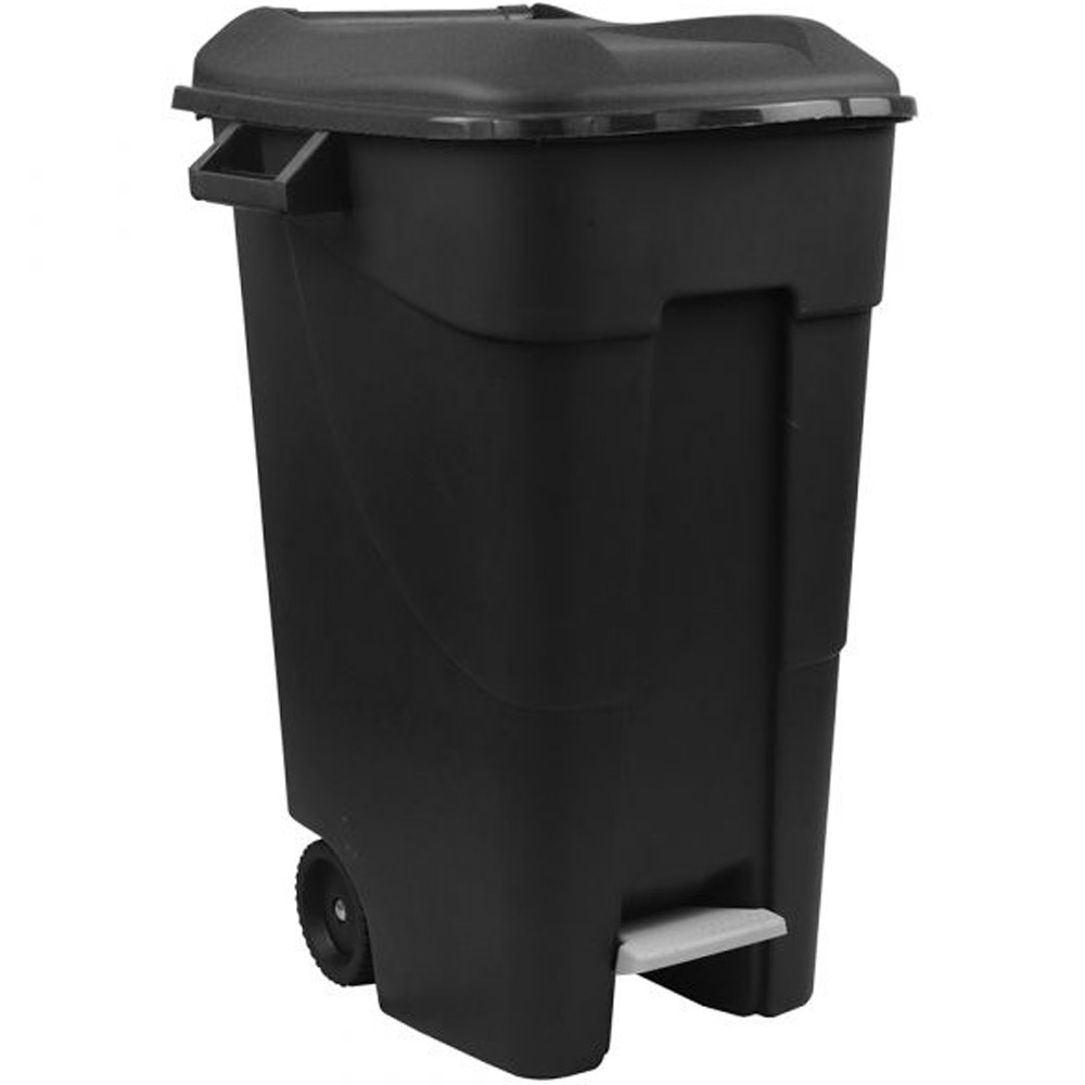 120 Litre Pedal Operated Wheeled Litter Bin