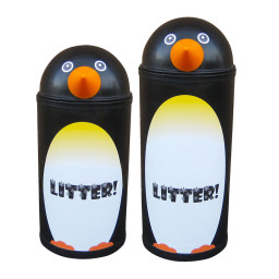 Animal Kingdom Penguin Litter Bin