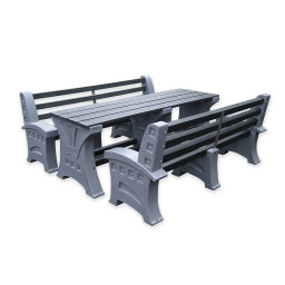 Premier Table and Seat Set - 6 Seater