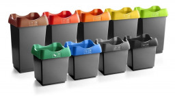 Customisable Plastic Waste Bin 30 - 50 Litres