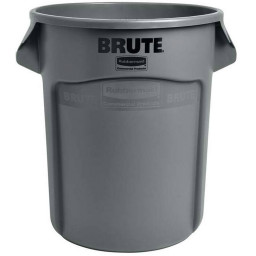 Rubbermaid BRUTE Round Container - 75 Litres - grey
