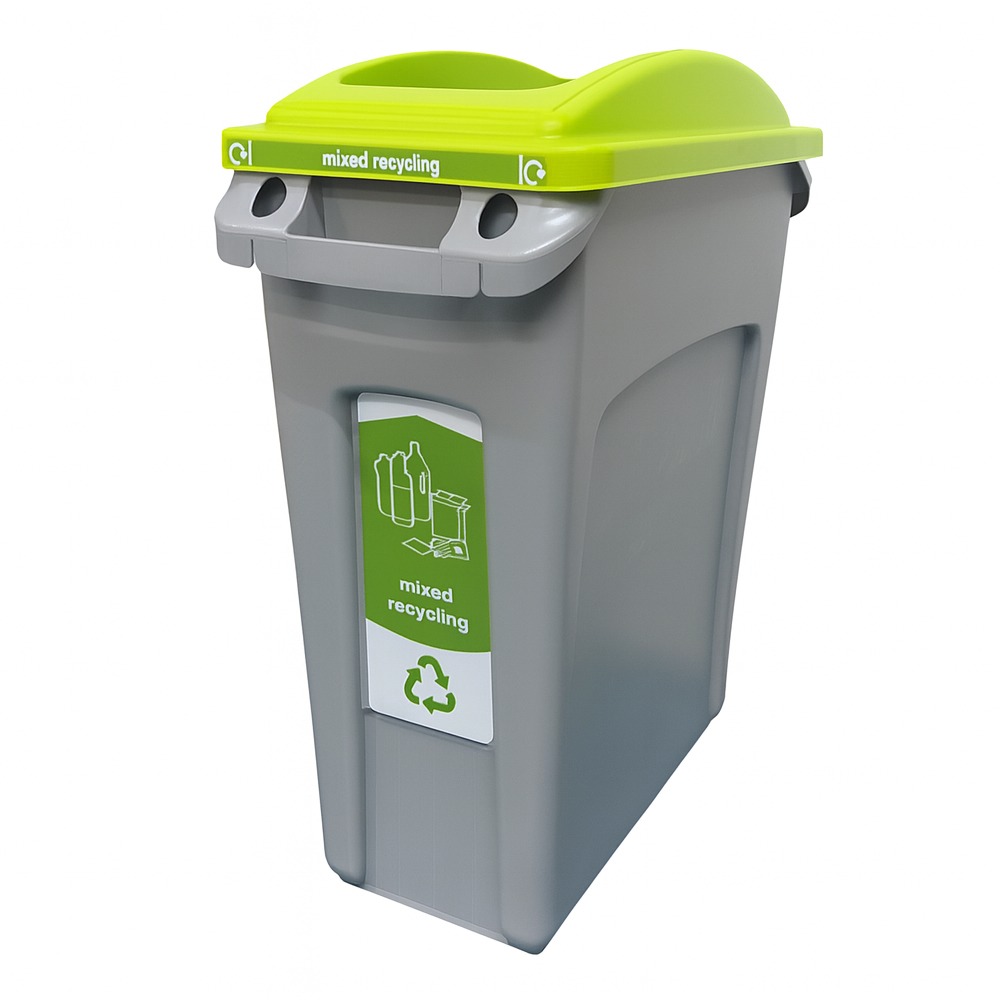 Simpler Recycling Rubbermaid Slim Jim Bin - 60 Litre