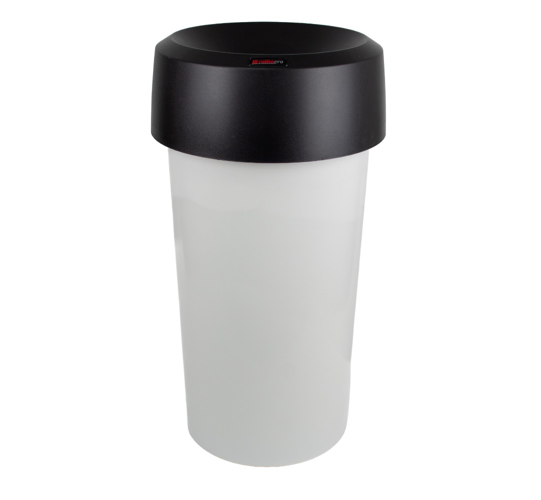 Grey Base Plastic Bin - 50 Litre