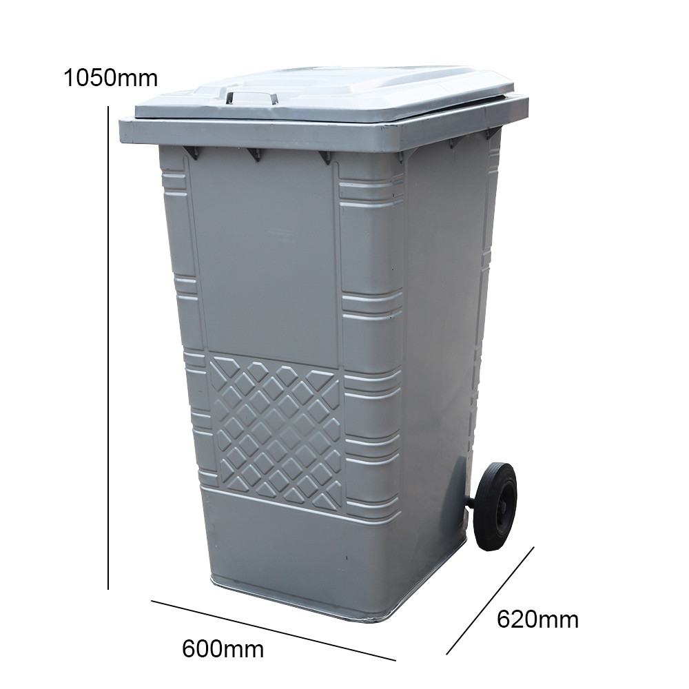 Steel Wheelie Bin 240 Litre Bin Shop